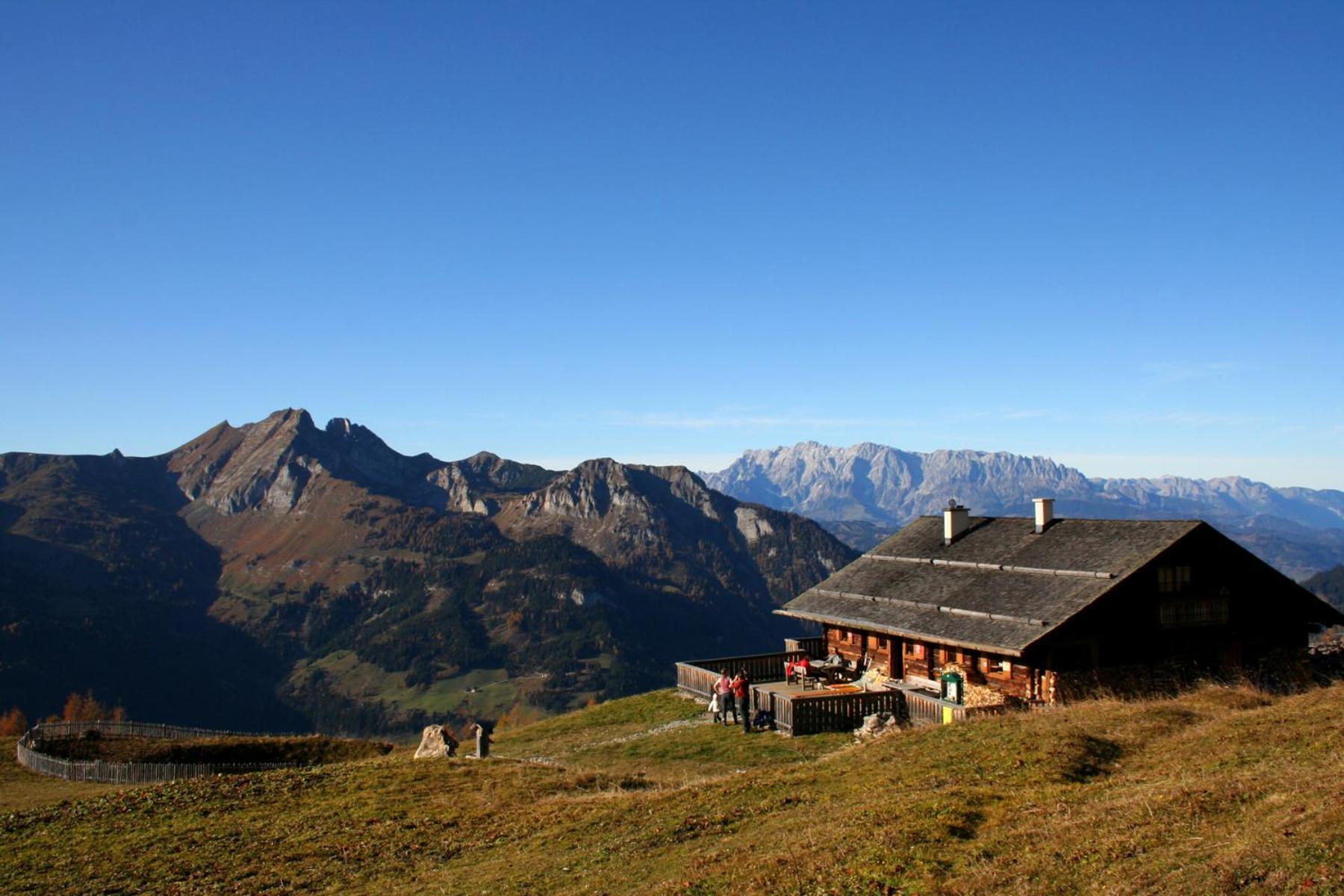 Landhotel Almroesl Im Grossarltal Hüttschlag Esterno foto